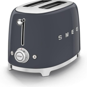 Retro Toaster - Grey - 2 Slice