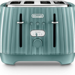 Breakfast Set 4 Slice toaster - Laguna Green