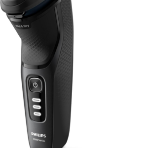 Wet & Dry Electric Shaver with Travel Pouch - Series 3000