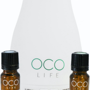 Ultrasonic Diffuser, Humidifier & Purifier - 120ml with 2 Oil Blends