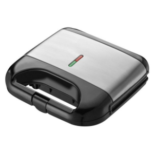 Waffle Maker Black/Silver 750W