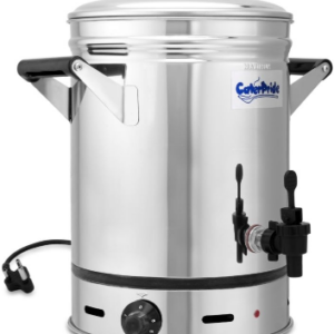Stainless Steel Electric Urn With Lid - 16 Litre