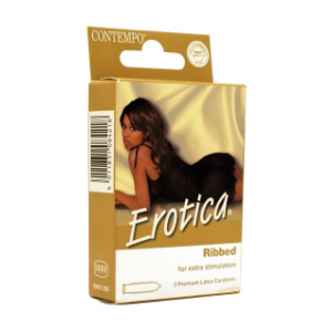 Contempo Condoms Erotica (6 x 3's)