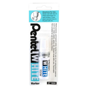 Pentel paint marker broad point single X-100-W (Per 1) x 2