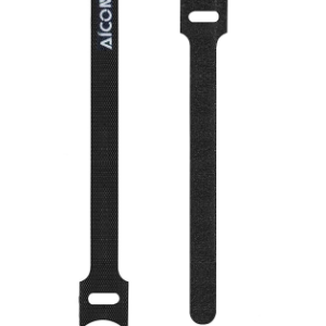 AICOM -100PCS Reusable Hook and Loop Fasten Cord Cable Ties(15 x 1.2cm)