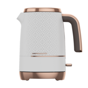 Beko WKM 8306 W 1.7L Cosmopolis Bullet Kettle White with Rose Gold Trim