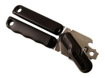 Prestige - Premium Can Opener with Black Handle - Silver
