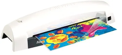 Fellowes Lunar A4 Home Laminator with 10 Pouches Included