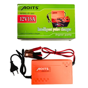 Intelligent Pulse Battery Charger 12V 15A