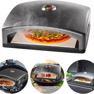 Pizza Stone Coal and Gas Grill Braai Stand Oven Box (40x35cm)