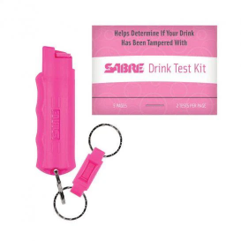Pepper Spray Gel With Drink Test Kit