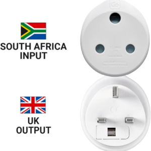 SA to UK Plug Travel Adapter