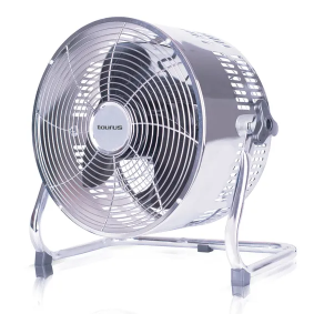 Floor Fan Steel Silver 3 Speed 80W