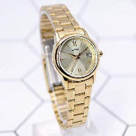 Ladies Gold Watch (LTP-V002G-9B3UDF)