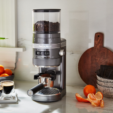 Burr Grinder - Medallion Silver