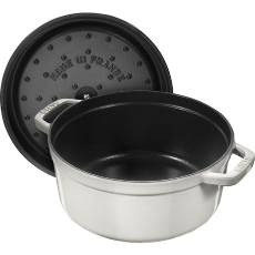 Cast iron Cocotte -  28cm/6.7L - White Truffle