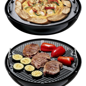 GrilloGas Braai - 36cm Reversible Ribbed/Flat Grill Plate 5kg