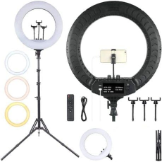 LED Ring Light & Stand - 18 Inch